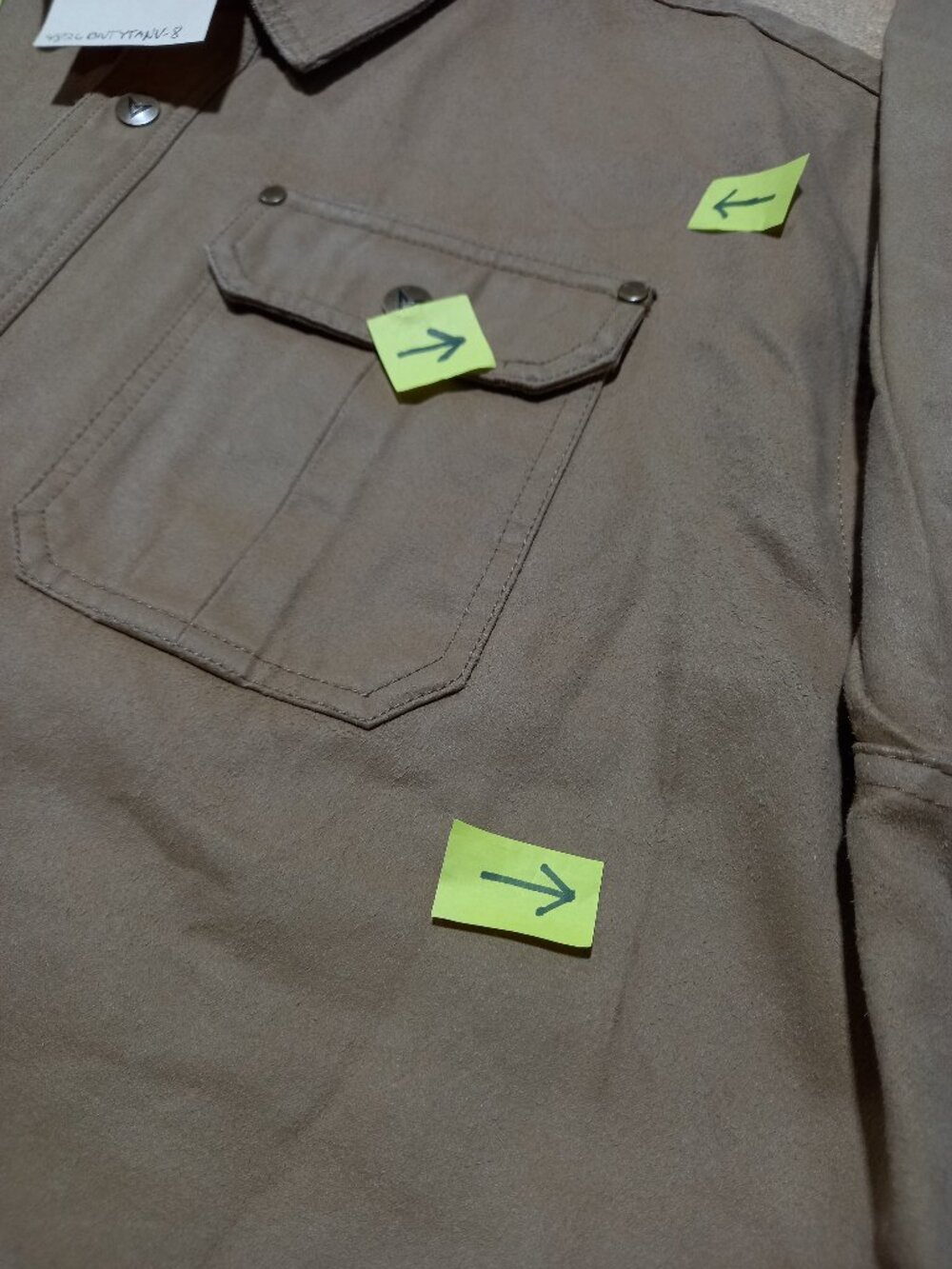 Bountyman Concealed Carry Shirt Jacket - Barnwood Tan | XL - Picture 8 of 11
